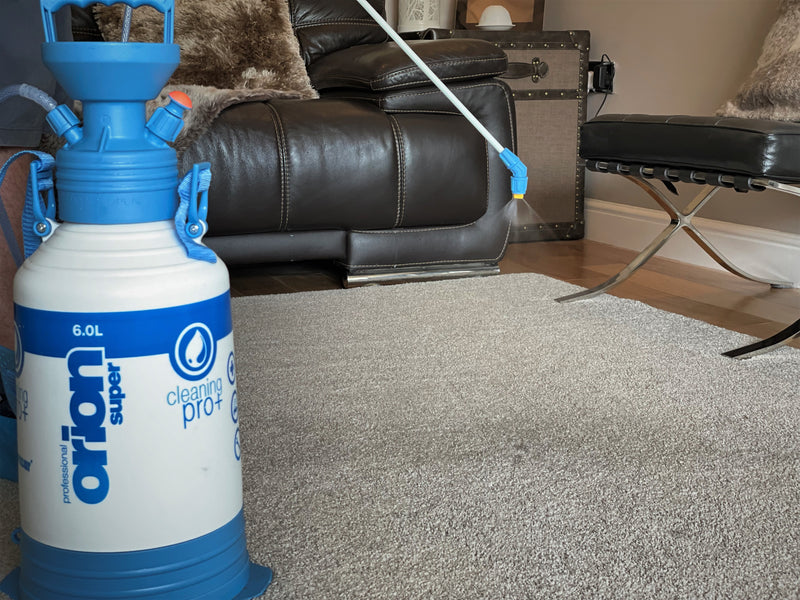 Carpet cleaning Altrincham Wilmslow Pre spray application