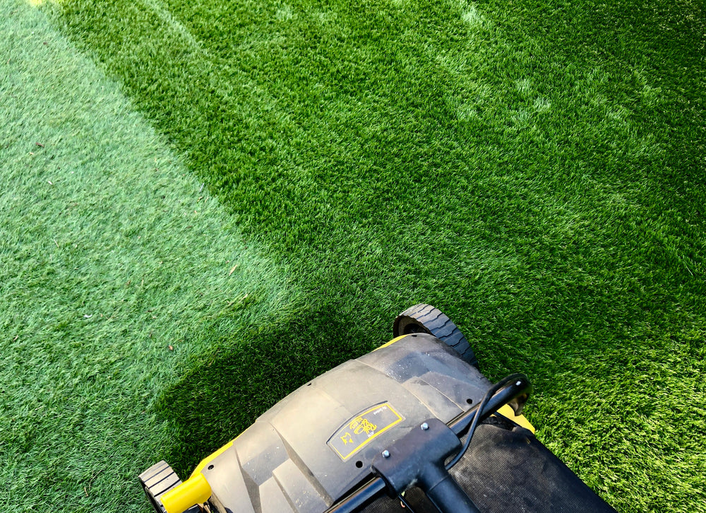Artificial grass cleaning