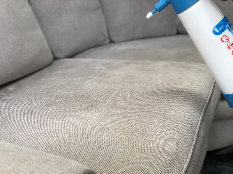 Upholstery cleaning Knutsford Alderley Edge pre spray application